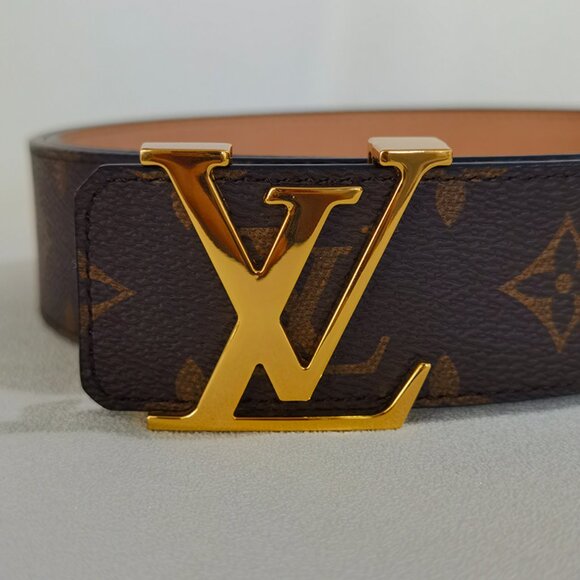 Louis Vuitton Brown Metal Belt - Picture 2 of 10